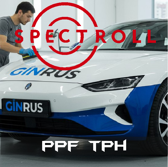 Антигравийная пленка ГИБРИДНАЯ прозрачн Spectroll PPF TPH 1,52*15м (top coat)