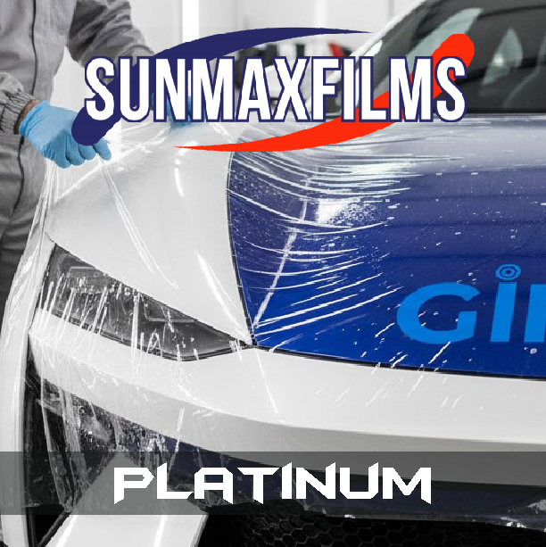 Plutinum Пленка полиуретановая SUNMAXFILMS PPF (190mic, TopCoatSoft) (1,52*15м.)*ч/б
