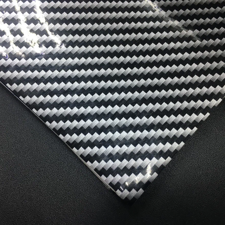 Пленка Карбон 2D черно-белый GZ (5025), 121мкм, 1,27м