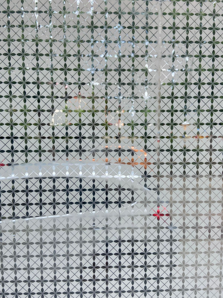 Декоративная пленка USB PF 18-1, ромб белый (1,52*30)