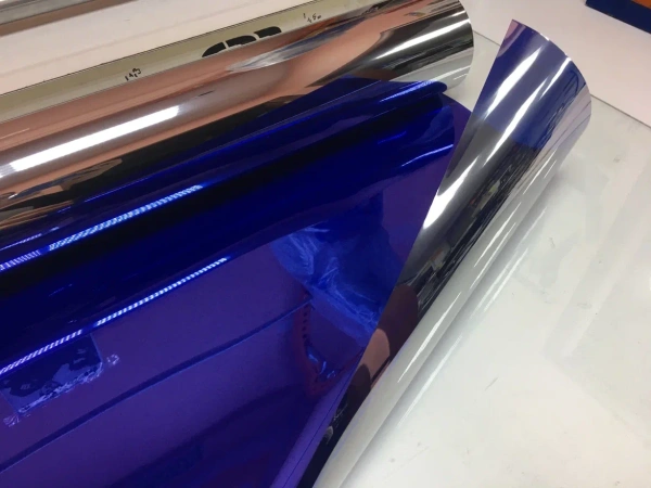 Пленка солнцезащитная USB HPC GR-SVBL silver-blue (1,52*30м) корея синяя (~S303)