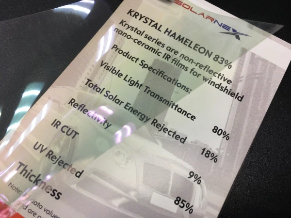 Автомобильная HAMELEON 83 BLUE, тонировочная пленка Solarnex  (1,52смх30м) хамелеон