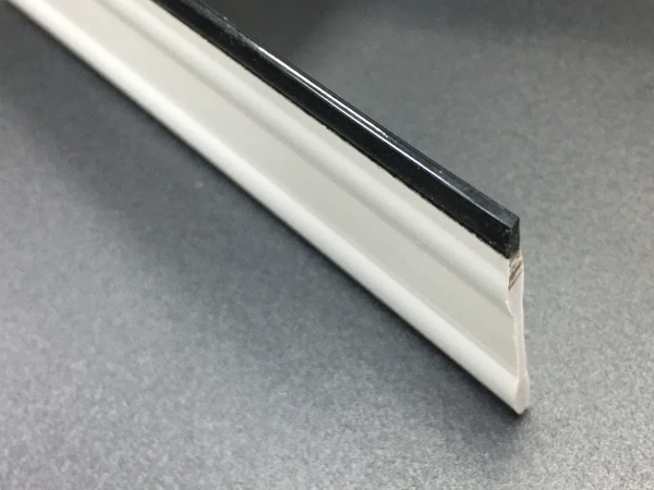 Выгонка белая мягкая с резиновой вставкой 15см GT148