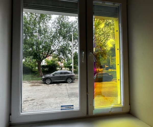 Архитектурная тонировочная пленка DIHRONIK YELLOW 60 (1,38смх30м) Solarnex