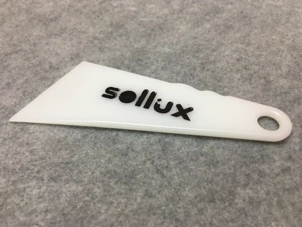 Уголок/Выгонка STR  угловая, зеленая с ручкой, 12см