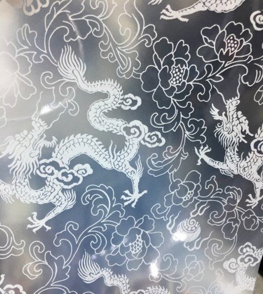 Декоративная пленка USB AF022 M дракон (1,23*30)