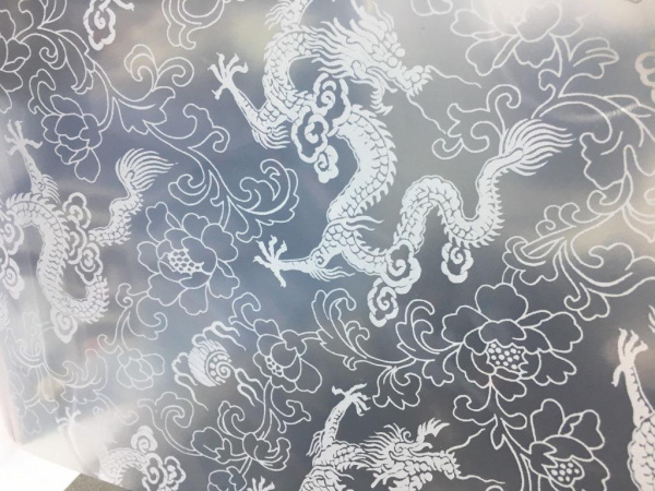 Декоративная пленка USB AF022 M дракон (1,23*30)