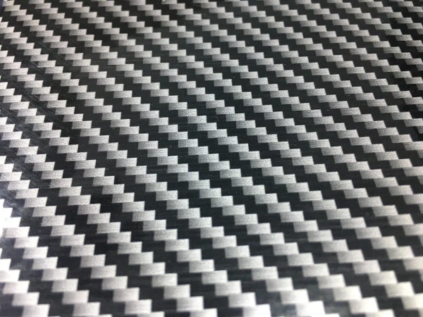 Пленка Карбон 2D черно-белый GZ (5025), 121мкм, 1,27м