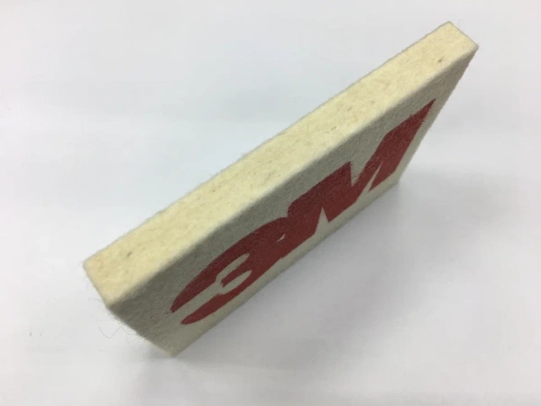 Мягкий фетровый (войлочный) ракель 10*7,2*1см