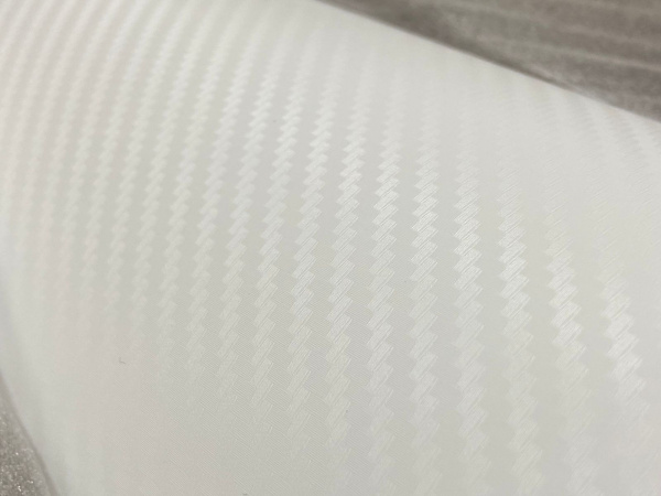 Пленка Карбон Белый 5 Star 1.52*30m  110 мкм