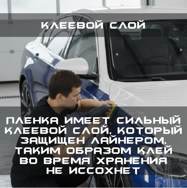 Пленка антигравийная, прозрачная, глянцевая, гибридная 5 star (1,52*15м.)