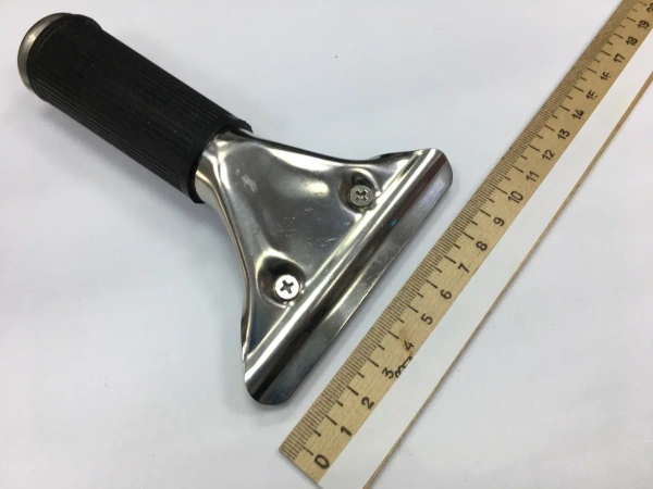 Ручка-держатель метал. для резины с зубчиками