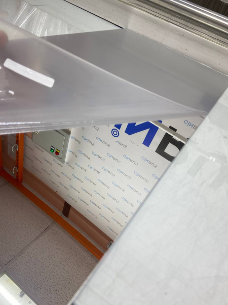 Зеркальное оргстекло серебро 2мм, размер 300х600, Китай