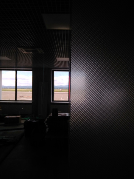 Декоративная пленка USB PE 02 карбон 1,52*30м