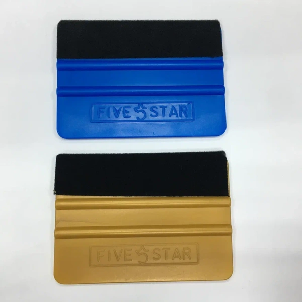 Ракель золотой с насадкой 10см (средней жесткости)